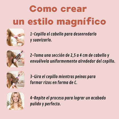 Cepillo iónico 3 en 1